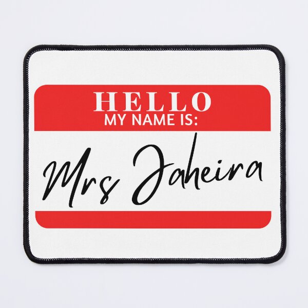 Item preview, Hello, my name is Mrs Jaheira designed and sold by AdhdPunk.