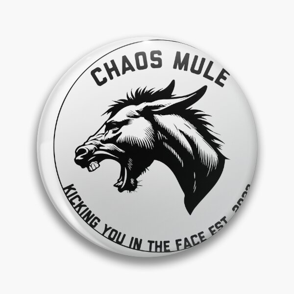 Item preview, CHAOSMULE.COM ID BADGE designed and sold by Chaosmule.