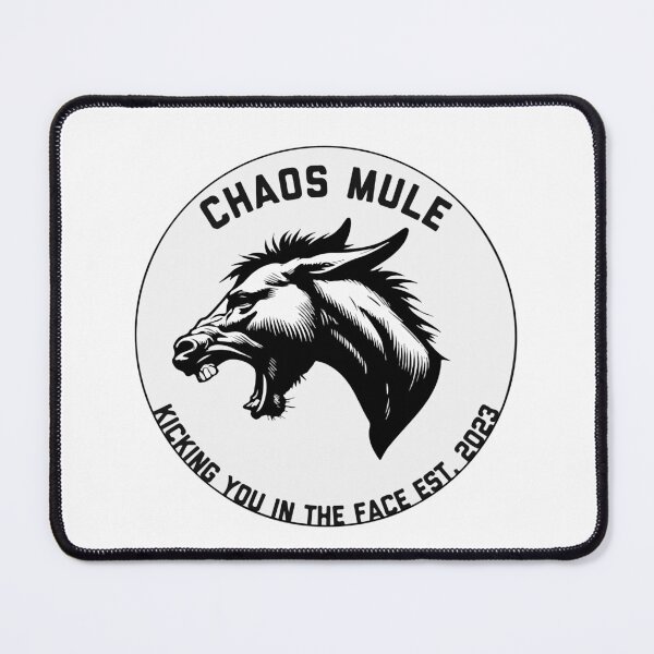Item preview, CHAOSMULE.COM ID BADGE designed and sold by Chaosmule.