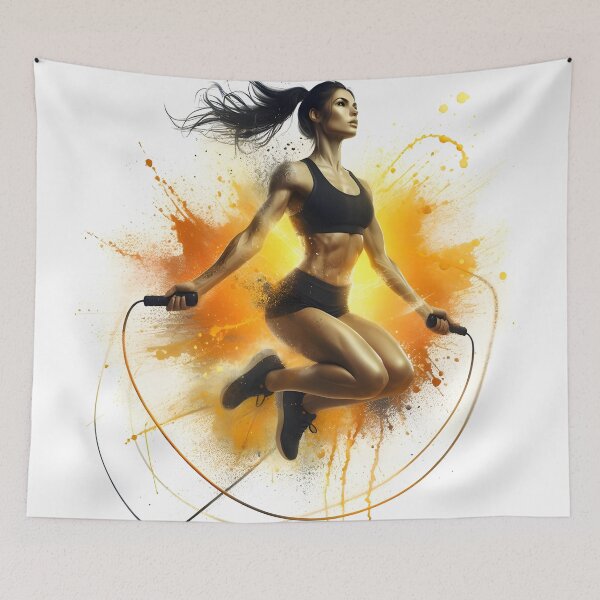 Item preview, Workout Skip Rope, Gym skipping  designed and sold by TrueArtVibes.