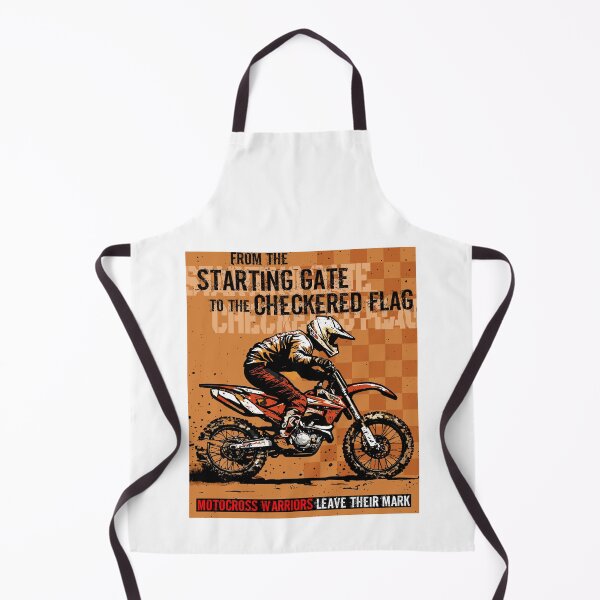 Item preview, From the starting gate to the checkered flag, Motocross warriors leave their mark designed and sold by Concept-Hub.
