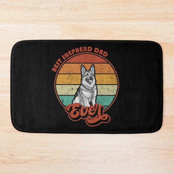 Item preview, Best Shepherd Dad Ever - Vintage Sunset - Vintage German Shepherd designed and sold by brindled.
