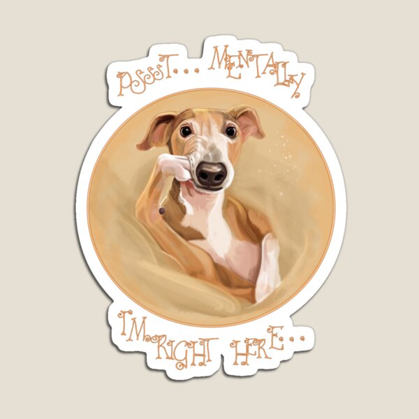 Item preview, Psst! Dog Painting designed and sold by AK-Hevonen.