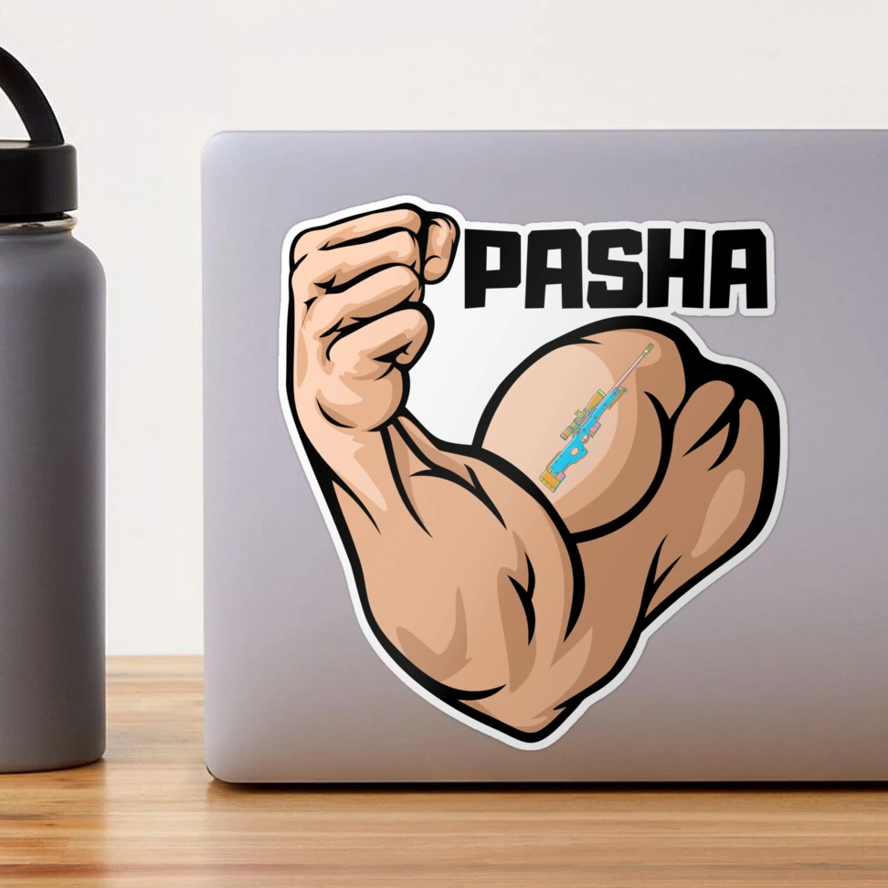 Pasha Biceps CSGO Fighter Player Graphic Design Sticker for Sale by  zigimartinez | Redbubble