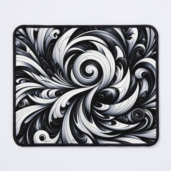 Item preview, Black and White Swirls: Twisted Design designed and sold by Graffiti-Space.