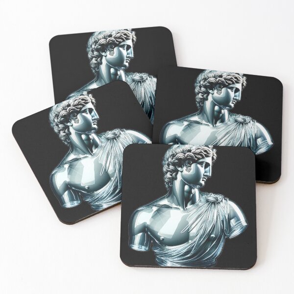 Item preview, A Greek God made of glass designed and sold by anderelbe.