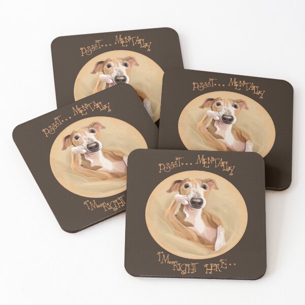 Item preview, Psst! Dog Painting designed and sold by AK-Hevonen.