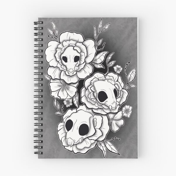 Item preview, White Cat Skulls (Background) designed and sold by CagedRabbit.