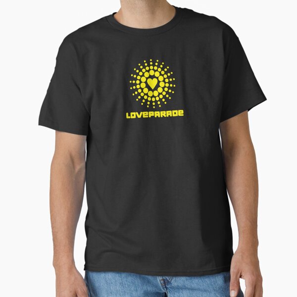 Item preview, Yellow Loveparade logo designed and sold by Boogeyman Bill.