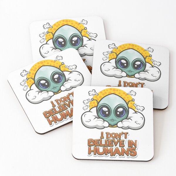Item preview, I don't believe in humans designed and sold by PrintPaloza.