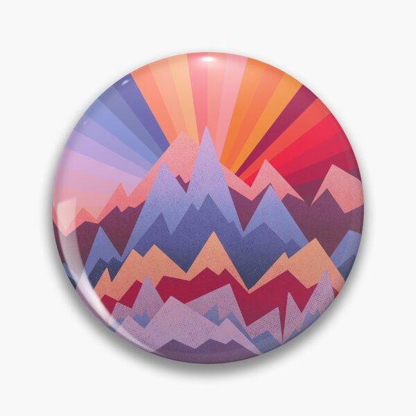 Item preview, Sunset Mountains designed and sold by Against the Current Art.