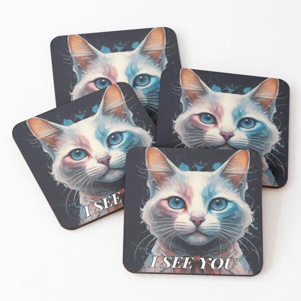 Item preview, The cat that sees everything designed and sold by Visual Arts Sławomir Grzanek.