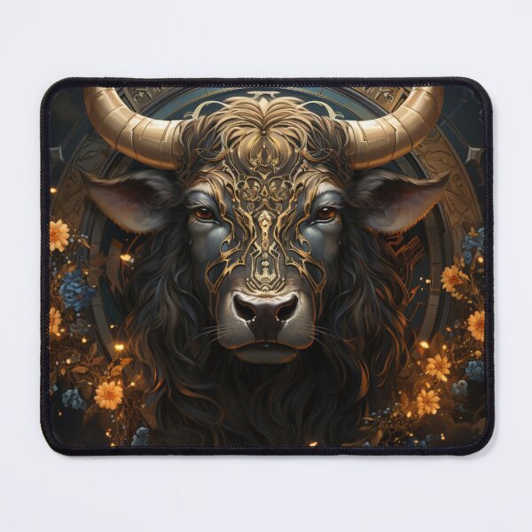 Item preview, Zodiac sign Taurus (male) cover art designed and sold by RV Design.