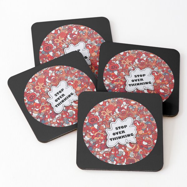 Item preview, Stop Overthinking Abstract designed and sold by CoolMantras.