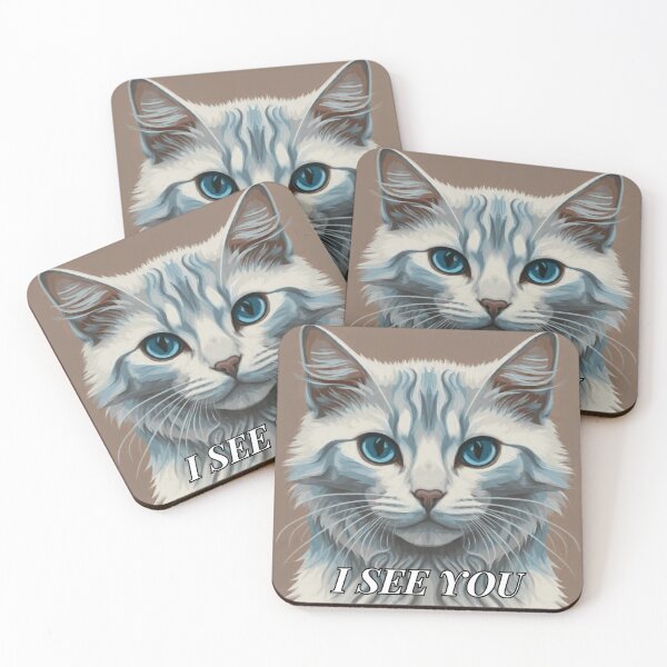 Item preview, Cat that sees everything II designed and sold by Visual Arts Sławomir Grzanek.