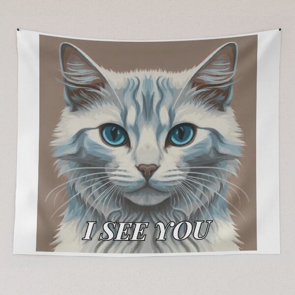 Item preview, Cat that sees everything II designed and sold by Visual Arts Sławomir Grzanek.