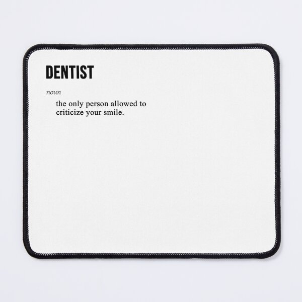 Item preview, Dentist Definition Funny Text designed and sold by BelloniArtShop.