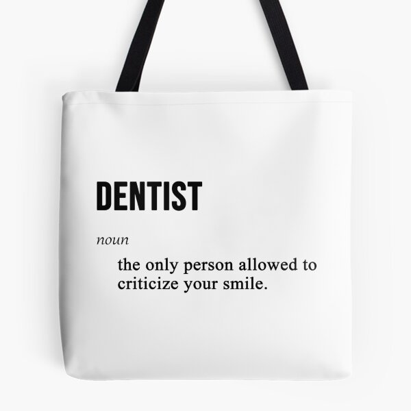 Item preview, Dentist Definition Funny Text designed and sold by BelloniArtShop.