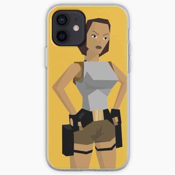 Lara Croft 1996 Coque souple iPhone