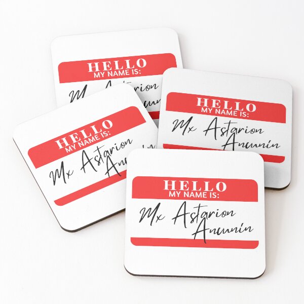 Item preview, Hello, my name is Mx Astarion Ancunin designed and sold by AdhdPunk.
