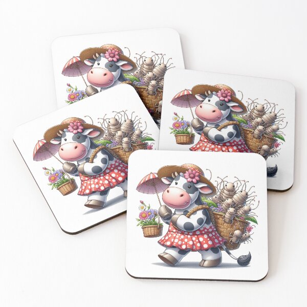 Item preview, Dairy Cow Isopod Colorful designed and sold by JaaCreativeShop.