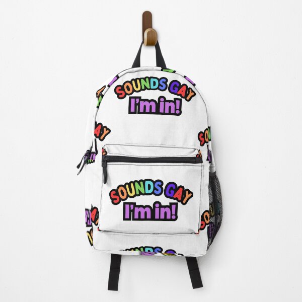 Item preview, sounds gay I'm in colorful rainbow design designed and sold by Alyn8.