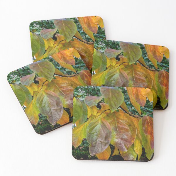 Item preview, Persimmon Leaves designed and sold by Eileen McVey.