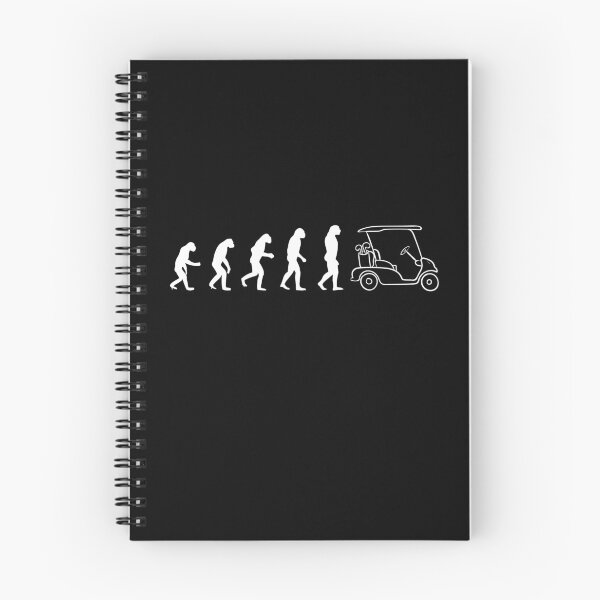 Item preview,  Human Evolution Golf Car - Black And White designed and sold by EmiAndMike.