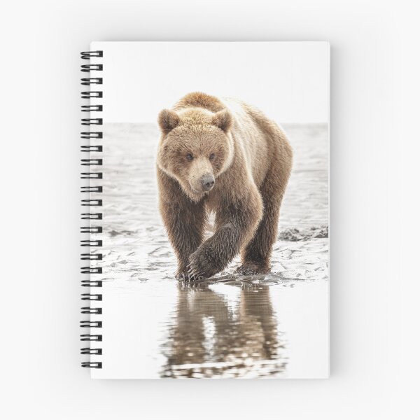 Item preview, Brown Bear on the Hunt 2 Alaska designed and sold by PhotoArt by Joan Carroll.