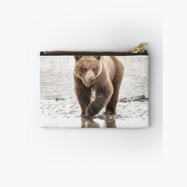 Item preview, Brown Bear on the Hunt 2 Alaska designed and sold by PhotoArt by Joan Carroll.