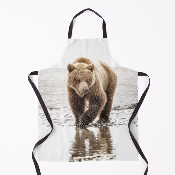 Item preview, Brown Bear on the Hunt 2 Alaska designed and sold by PhotoArt by Joan Carroll.