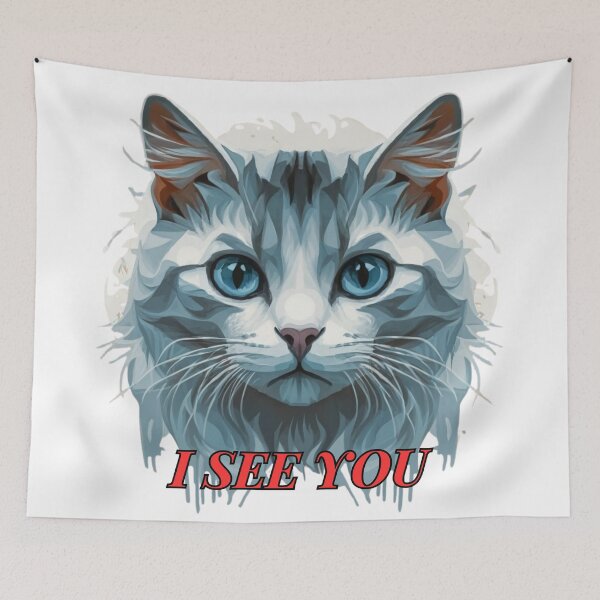 Item preview, Cat that sees everything III designed and sold by Visual Arts Sławomir Grzanek.