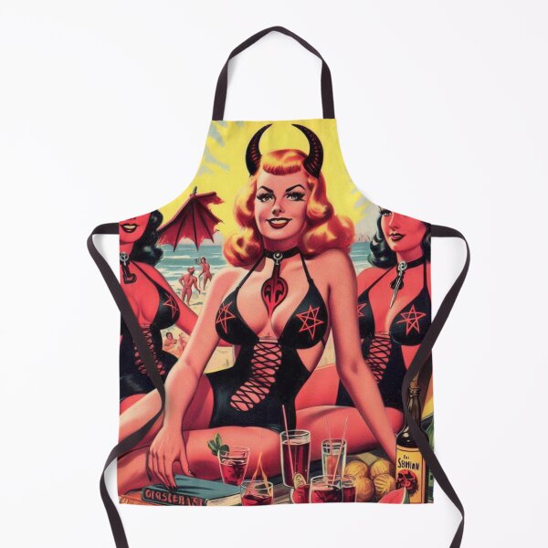 Item preview, Vintage Evil Pin Ups designed and sold by PulpVintage.