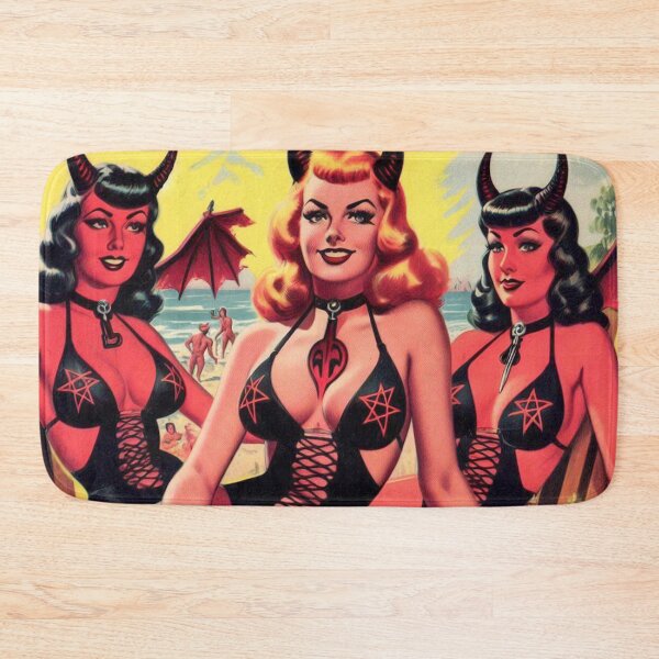 Item preview, Vintage Evil Pin Ups designed and sold by PulpVintage.