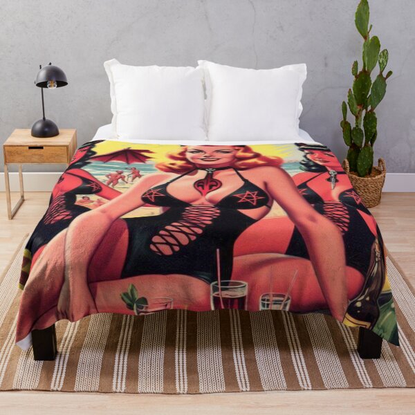 Item preview, Vintage Evil Pin Ups designed and sold by PulpVintage.