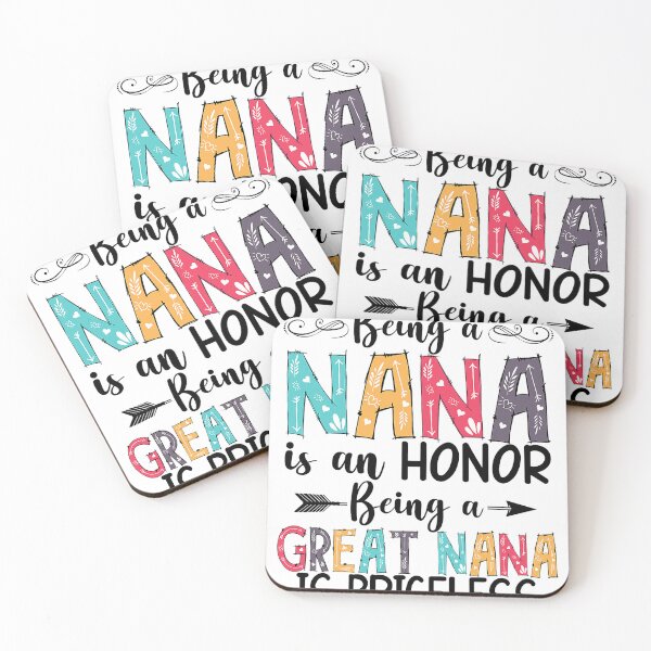 Item preview, Being A Nana Is An Honor Being A Great Nana Is Priceless designed and sold by SpeedyPrints.