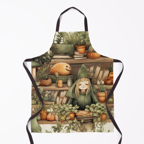 Item preview, Witch garden - magical plant lover art designed and sold by Daydreamsatdawn.