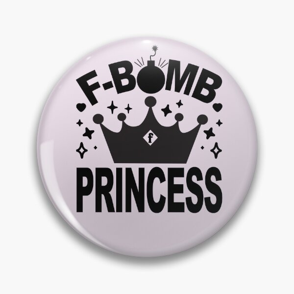 Item preview,  F Bomb Princess, funny sweary t-shirt designed and sold by TaraGbear.