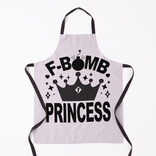 Item preview, F Bomb Princess, funny sweary t-shirt designed and sold by TaraGbear.