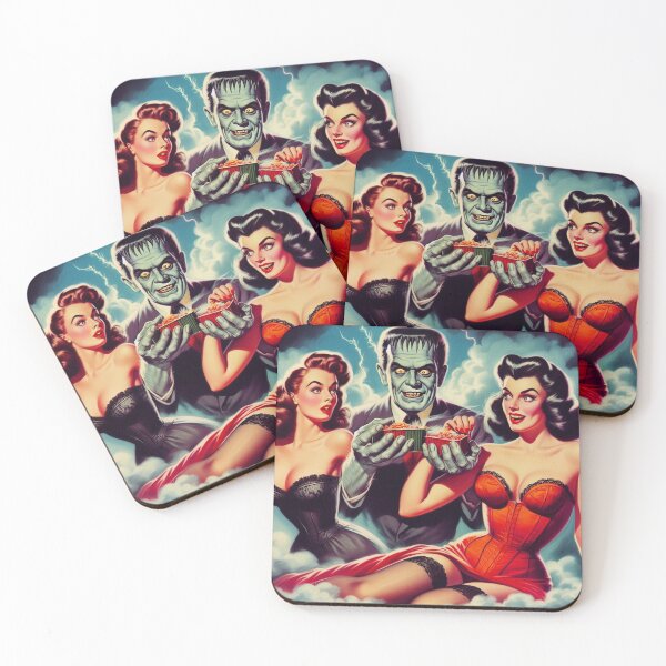 Item preview, Vintage Horror Girls designed and sold by PulpVintage.