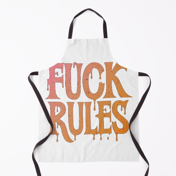 Item preview, No Thank You F Rules Hippie Colorful Humor Popart  designed and sold by ShopSunday.