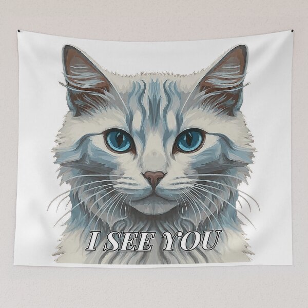 Item preview, Cat that sees everything III B designed and sold by Visual Arts Sławomir Grzanek.