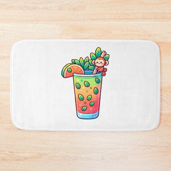Item preview, Tropical Monkey Mojito Cocktail  designed and sold by UmbrellaStudio1.