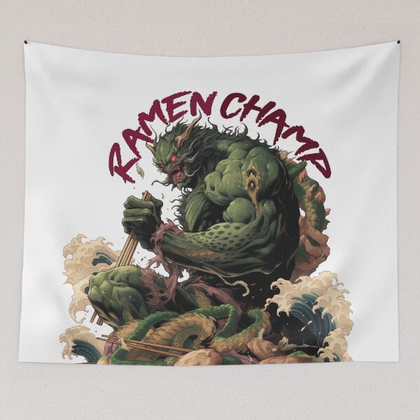 Item preview, Monstrous Delight: The Ultimate Ramen Champion designed and sold by aytidesign.