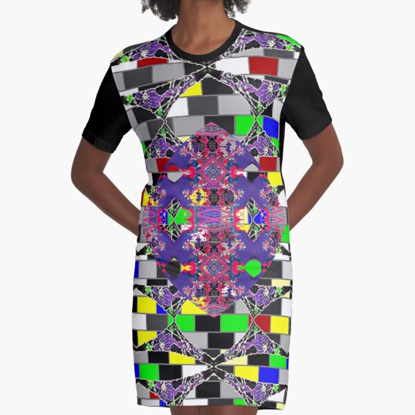 Tracery, weave,  template, routine, stereotype, gauge, mold, sample Graphic T-Shirt Dress