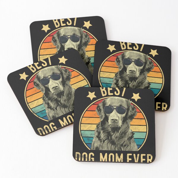 Item preview, Best Dog Mom Ever Flat-Coated Retriever Mother's Day Gift designed and sold by SpeedyPrints.