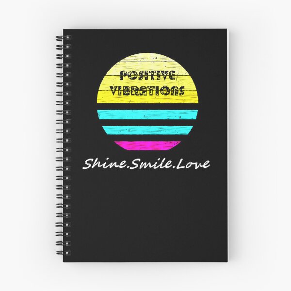 Item preview, Positive Vibrations Black Vintage Look designed and sold by ShineSmileLove.