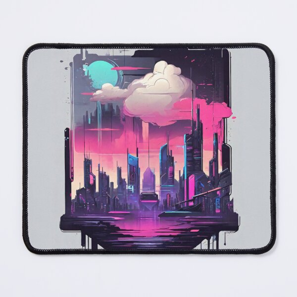 Item preview, Cyberpunk Skyline designed and sold by BajanTees.