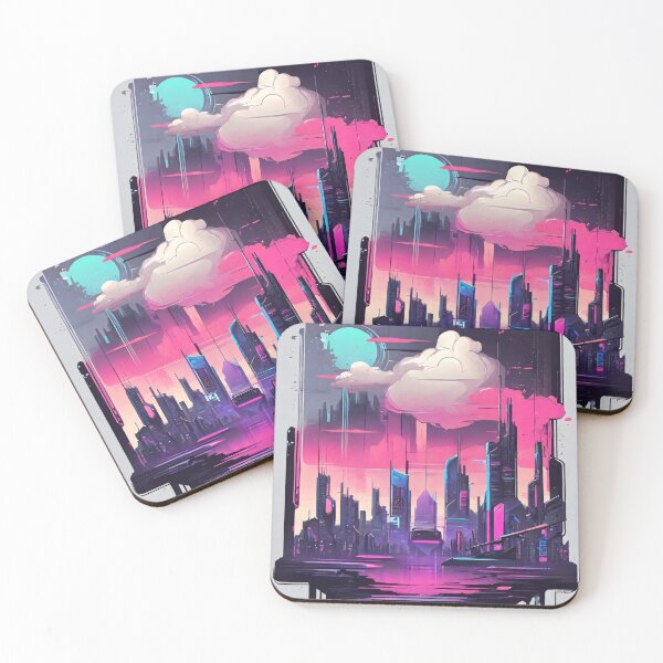 Item preview, Cyberpunk Skyline designed and sold by BajanTees.