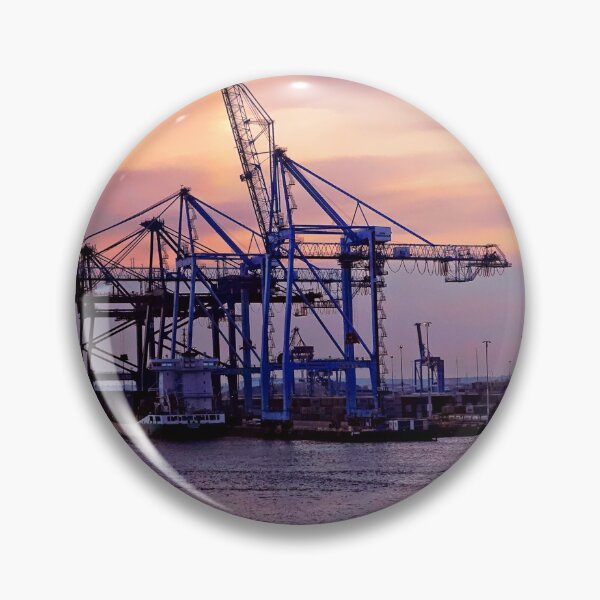 Item preview, Cranes in the Sunset Gothenburg Sweden designed and sold by RosRidleyPhoto.